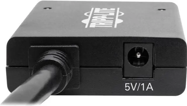 Alt view image 4 of 13 - Tripp Lite 2-Port HDMI Splitter - UHD 4K, International AC Adapter - 3840 ? 2160 - 2 x HDMI Out - Gold Plated