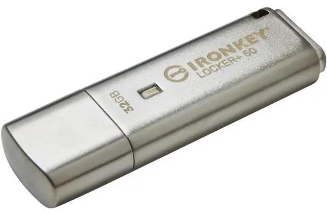Alt view image 16 of 20 - IronKey Locker+ 50 32GB USB Flash Drive IKLP5032GB