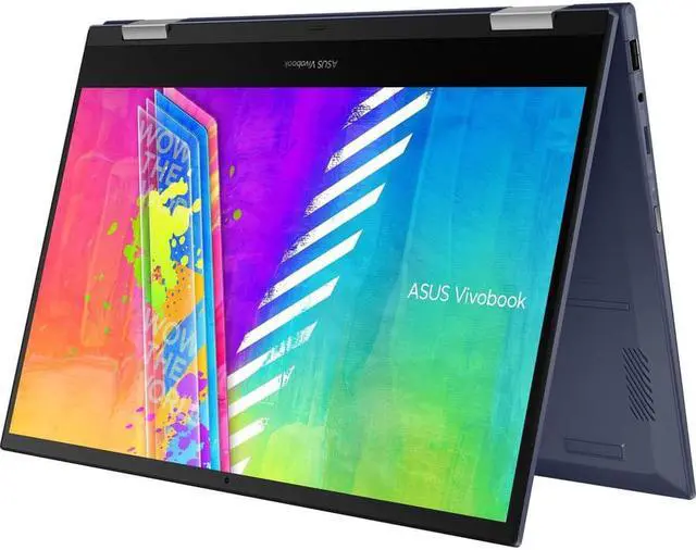 Alt view image 6 of 13 - Asus Vivobook Go 14 Flip TP1401 J1400KA-DS02T 14" Touchscreen Convertible Notebook - HD - 1366 x 768 - Intel Celeron N4500 Dual-core (2 Core) 1.10 GHz - 4 GB Total RAM - 4 GB On-board Memory - 64