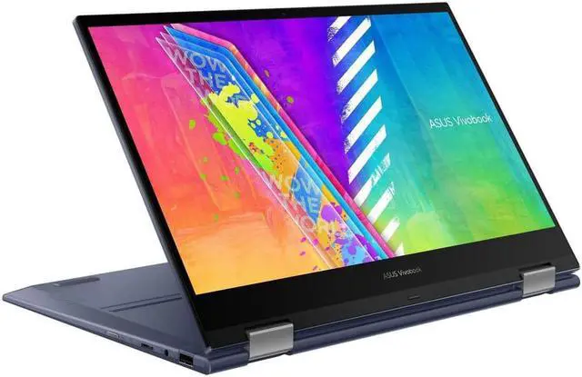 Alt view image 7 of 13 - Asus Vivobook Go 14 Flip TP1401 J1400KA-DS02T 14" Touchscreen Convertible Notebook - HD - 1366 x 768 - Intel Celeron N4500 Dual-core (2 Core) 1.10 GHz - 4 GB Total RAM - 4 GB On-board Memory - 64