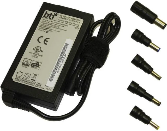 Alt view image 6 of 9 - BTI Slim Universal 65W AC Power Adapter for Various HP Notebooks Including Mini 110