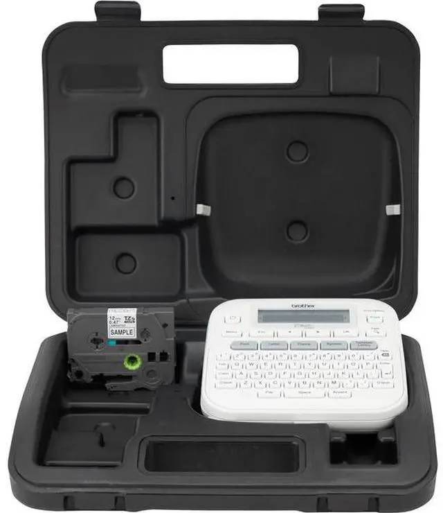 Alt view image 2 of 10 - Brother P-Touch PT-D410 Advanced Connected Label Maker with Storage Case
