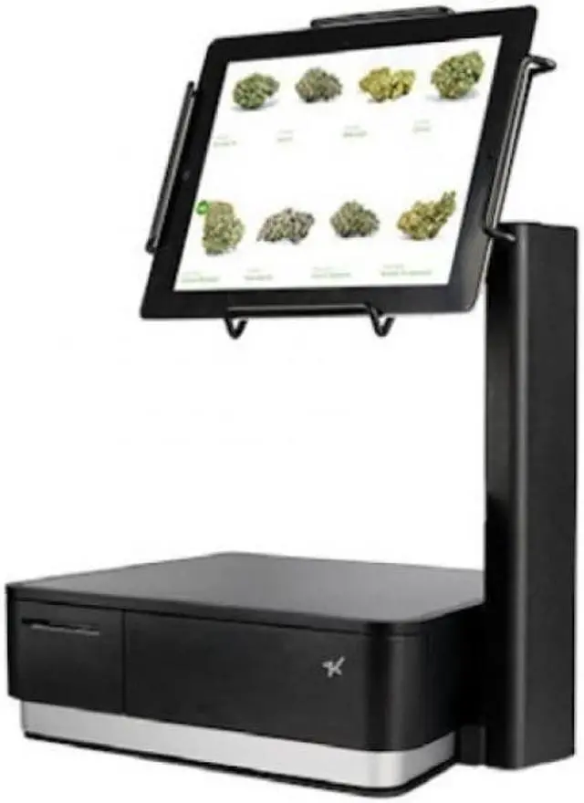Alt view image 9 of 9 - Star Micronics mENCLOSURE iPad Pro 3rd 4th Air 2 Mounting Stand Black 37950830