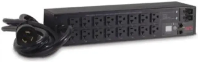 Alt view image 11 of 14 - APC Rack PDU, Switched, 2U, 30A, 120V, (16)5-20 Black