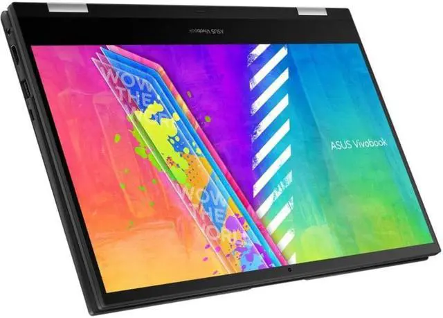 Alt view image 8 of 19 - Asus Vivobook Go 14 Flip J1400 J1400KA-ES21T 14" Touchscreen Convertible Notebook - Full HD - 1920 x 1080 - Intel Pentium Silver N6000 Quad-core (4 Core) 1.10 GHz - 4 GB Total RAM - 4 GB On-board