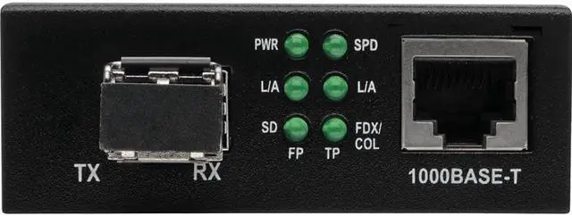 Alt view image 3 of 8 - Tripp Lite Gigabit Multimode Fiber to Ethernet Media Converter N785INTLCMM
