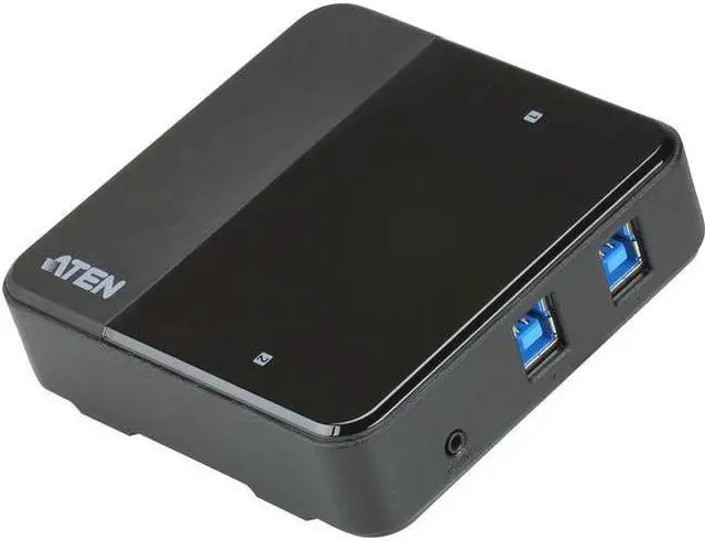 Alt view image 2 of 11 - Aten US3324 Aten 2x4 USB 3.1 Gen1 Peripheral Sharing Switch