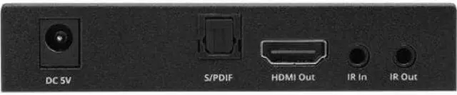 Alt view image 10 of 11 - SIIG 1x8 HDMI Splitter Over Cat6 Extender with Loopout/IR/ARC & RS-232
