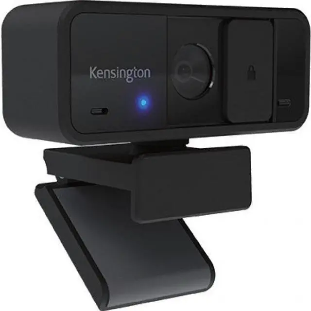 Alt view image 6 of 16 - Kensington W1050 Webcam - 2 Megapixel - 30 fps - Black - USB Type A - Retail - 1920 x 1080 Video - CMOS Sensor - Fixed Focus - 2x Digital Zoom - Microphone