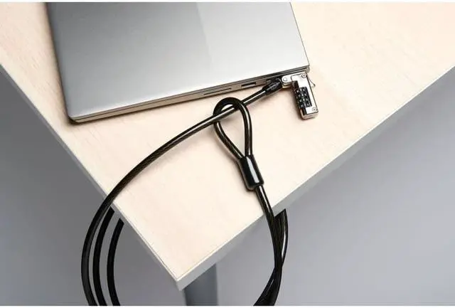 Alt view image 5 of 12 - Kensington Slim Combo Lock w/Ultra Cable for Standard Slot K60628WW