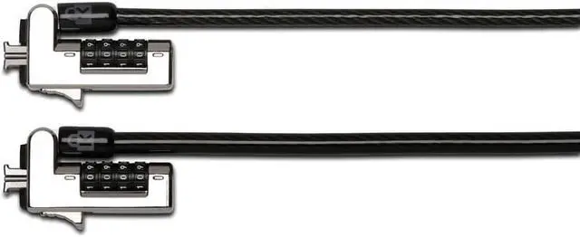 Alt view image 7 of 12 - Kensington Slim Combo Lock w/Ultra Cable for Standard Slot K60628WW