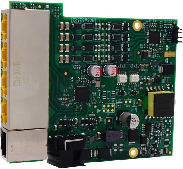 Alt view image 10 of 13 - EMBEDDED 4 PORT POE FAST 10/100 10/100 +1 ETHERNET PORT -40F +158F