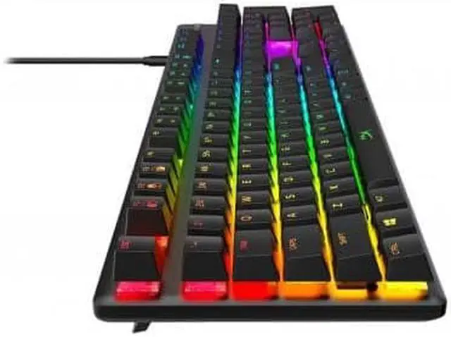 Alt view image 14 of 20 - HyperX Alloy Origins - Mechanical Gaming Keyboard - HX Red - US Layout
