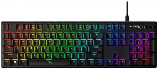 Alt view image 12 of 20 - HyperX Alloy Origins - Mechanical Gaming Keyboard - HX Red - US Layout