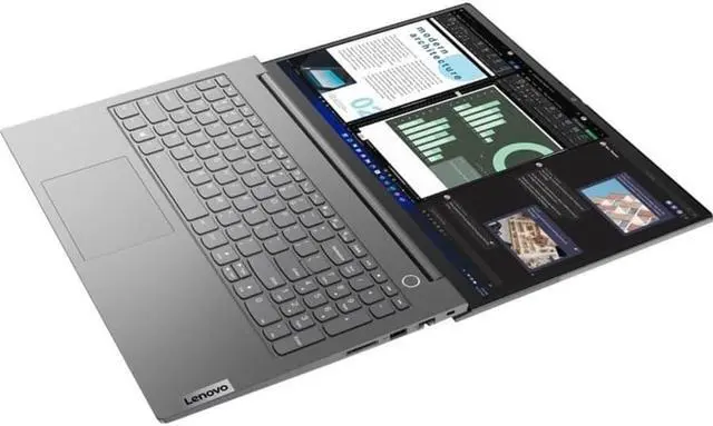 Alt view image 5 of 15 - Lenovo ThinkBook 15 G4 IAP 21DJ00G7US 15.6" Touchscreen Notebook - Full HD - 1920 x 1080 - Intel Core i5 12th Gen i5-1235U Deca-core (10 Core) 1.30 GHz - 16 GB Total RAM - 8 GB On-board Memory -
