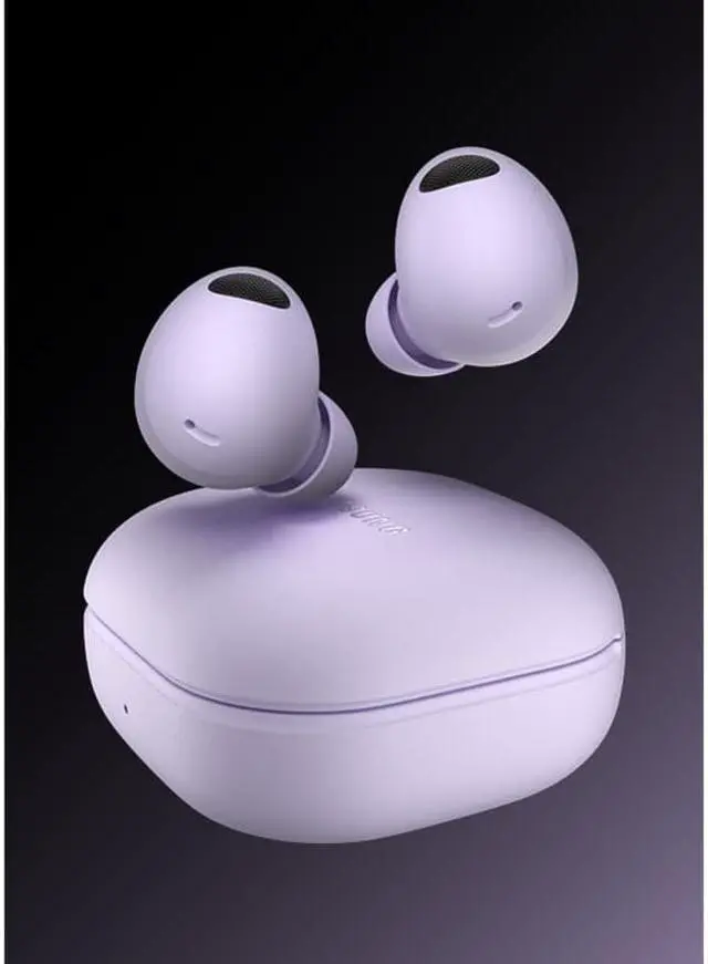 Alt view image 8 of 18 - Samsung Galaxy Buds2 Pro Noise-Canceling True Wireless In-Ear Headphones (Bora Purple) SM-R510NLVAXAR