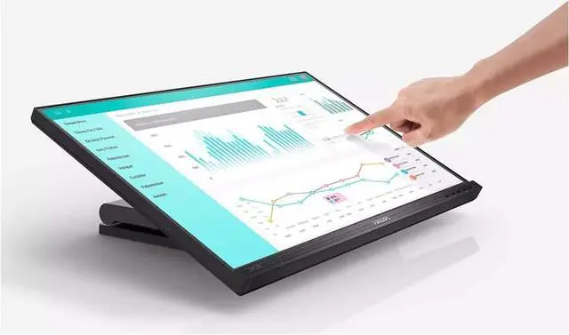 Alt view image 6 of 16 - Philips 242B1TC 23.8" LED Touchscreen Monitor - 16:9 - 4 ms GTG - 24" Class - Advanced In-Cell Touch (AIT) - 10 Point(s) Multi-touch Screen - 1920 x 1080 - Full HD - In-plane Switching (IPS)
