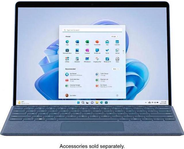 Microsoft Surface Pro 9 13 Touch-Screen Intel Evo Platform Core i5 8GB  Memory 256GB SSD Device Only (Latest Model) Sapphire QEZ-00035 - Best Buy