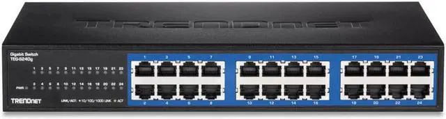 Alt view image 5 of 11 - TRENDNET - BUSINESS CLASS TEG-S24DG GREENNET 24PORT MNG 10/100/1000