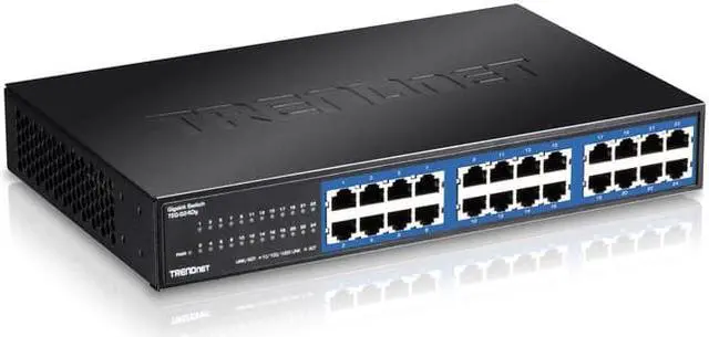 Alt view image 3 of 11 - TRENDNET - BUSINESS CLASS TEG-S24DG GREENNET 24PORT MNG 10/100/1000