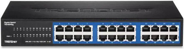 Alt view image 7 of 11 - TRENDNET - BUSINESS CLASS TEG-S24DG GREENNET 24PORT MNG 10/100/1000