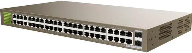 Alt view image 4 of 16 - Tenda TEG1050F Unmanaged 48-port Unmanaged Gigabit Switch With 2 SFP Slots