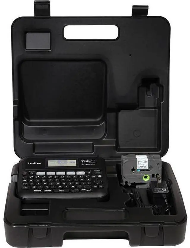 Alt view image 2 of 12 - Brother P-Touch Business Expert Connected Label Maker With 2 Rolls Sample Tapes