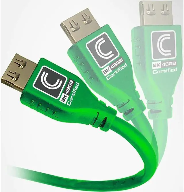 Alt view image 7 of 17 - Comprehensive MicroFlex Pro AV/IT HDMI A/V Cable MHD48G6PROGRN