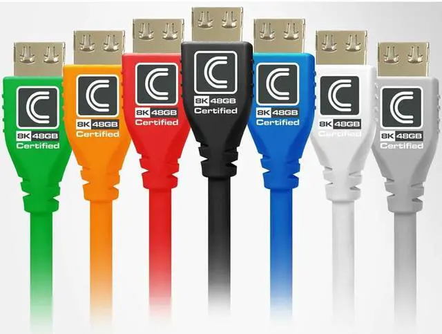 Alt view image 9 of 9 - Comprehensive MicroFlex Pro AV/IT HDMI A/V Cable MHD48G6PROBLK