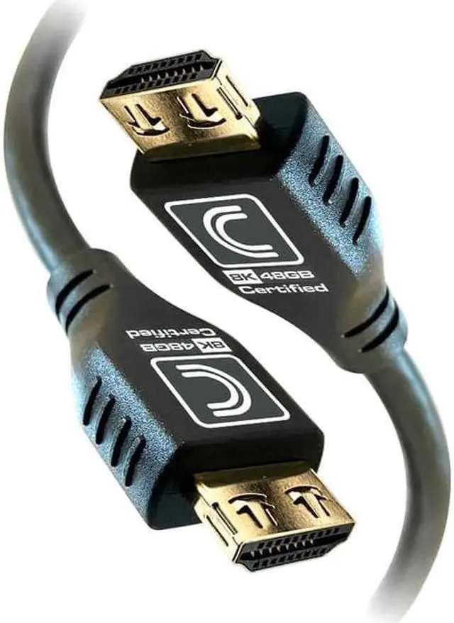 Alt view image 4 of 15 - Comprehensive MicroFlex Pro AV/IT HDMI A/V Cable MHD48G9PROBLK