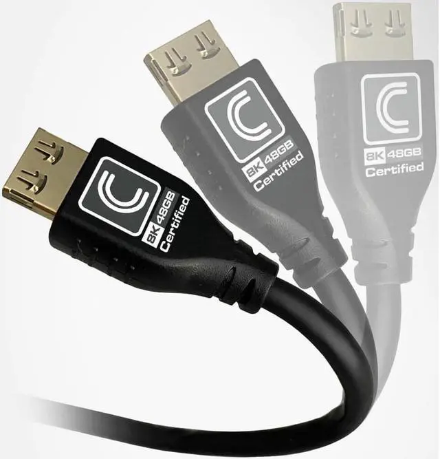 Alt view image 8 of 8 - Comprehensive MicroFlex Pro AV/IT HDMI A/V Cable MHD48G3PROBLK