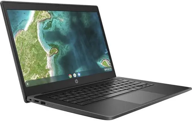 Alt view image 2 of 10 - HP Fortis G10 LTE Advanced, UMTS, DC-HSPA+, HSPA+ 14" Rugged Chromebook - Full HD - 1920 x 1080 - Intel Celeron N5100 Quad-core (4 Core) - 8 GB Total RAM - 64 GB Flash Memory - Intel Chip - Chrom