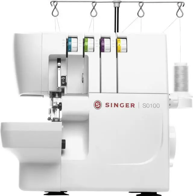 Alt view image 11 of 13 - Singer S0100 Overlock Serger, White 230267112
