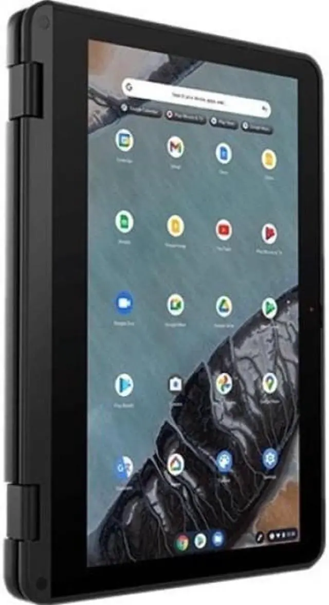 Alt view image 4 of 18 - Lenovo 300e Chromebook Gen 3 82J9000DUS 11.6" Touchscreen Chromebook - HD - 1366 x 768 - AMD 3015Ce Dual-core (2 Core) 1.20 GHz - 4 GB Total RAM - 32 GB Flash Memory - Gray - Chrome OS - AMD - In