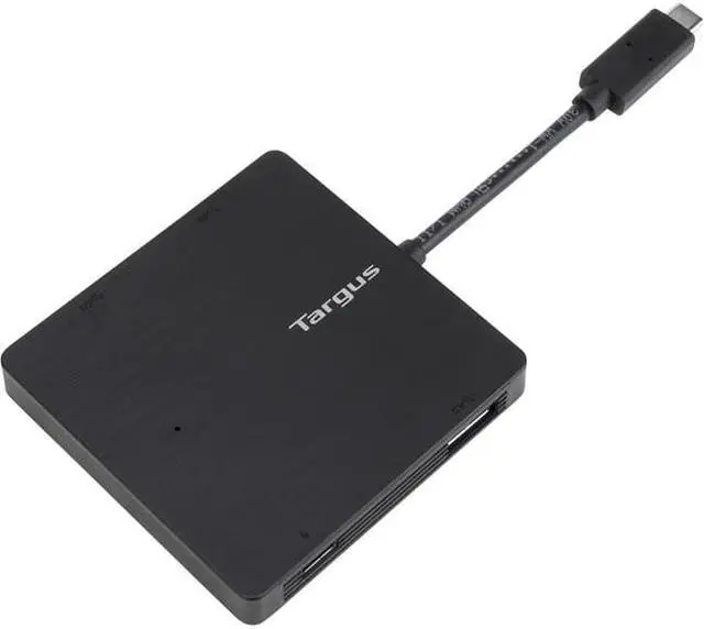 Alt view image 9 of 13 - Targus USB-C Combo Hub with Host Power Pass-Through - ACH924USZ