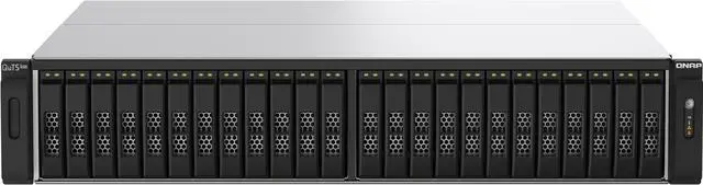 Alt view image 6 of 9 - QNAP TS-H3088XU-RP 2U 30-bay 2.5" SATA 6Gbps all-flash NAS, Intel Xeon W-1270 8-core 3.4 GHz ,64GB DDR4 ECC TS-H3088XU-RP-W1270-64G-US