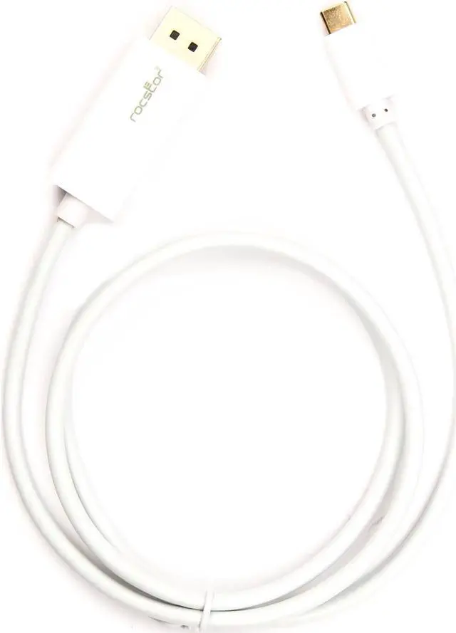 Alt view image 15 of 15 - Rocstor 3ft / 1m USB Type C to DisplayPort Cable - USB C to DP Cable - 4K 60Hz