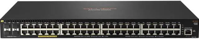 Alt view image 9 of 11 - Aruba 2930F 48GPoE+4SFP+740W Switch
