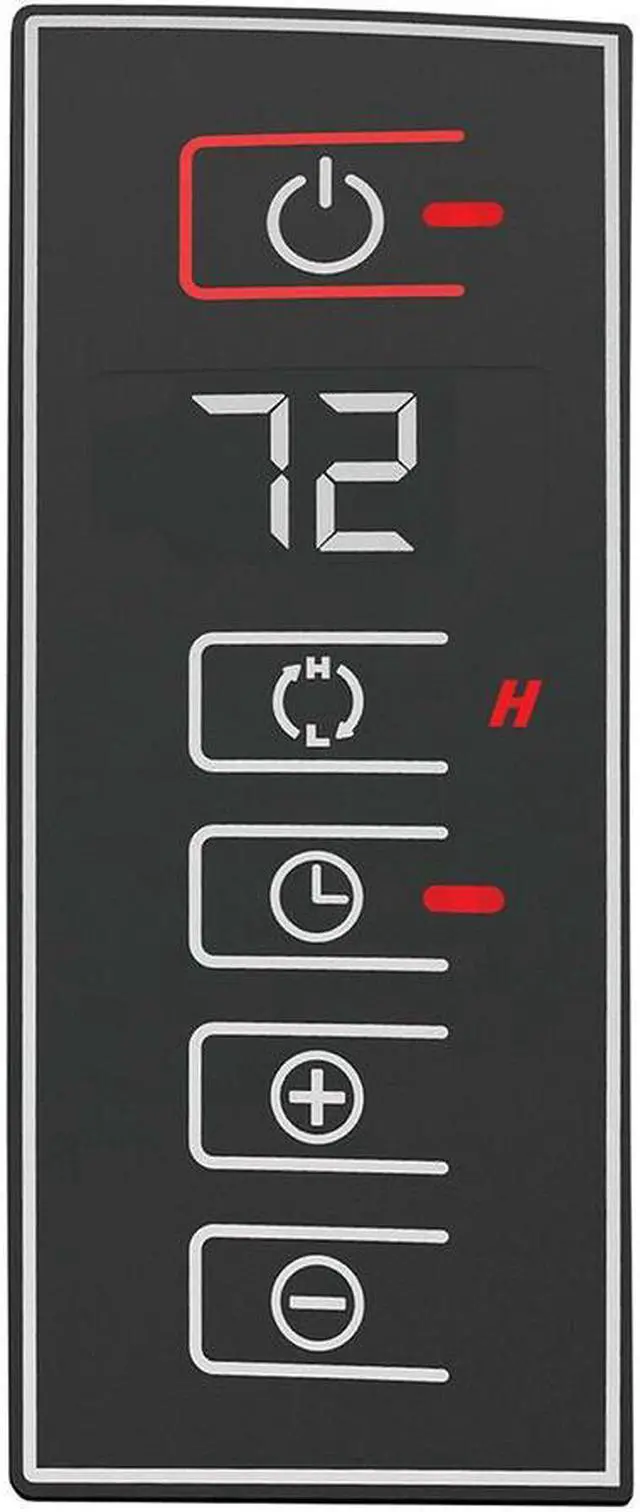 Alt view image 5 of 10 - Lasko Cyclonic Ceramic Remote Heater