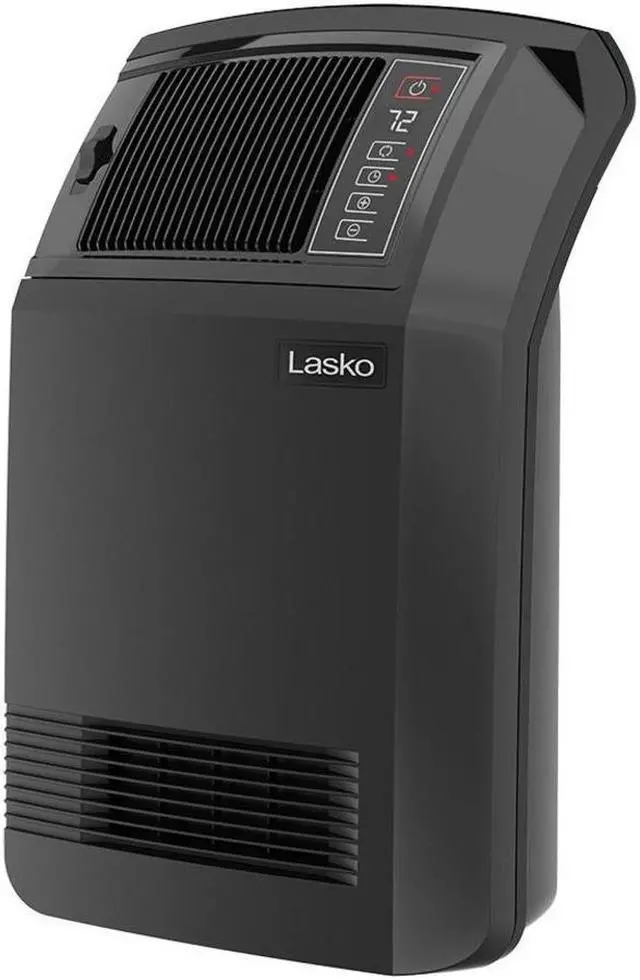 Alt view image 6 of 10 - Lasko Cyclonic Ceramic Remote Heater