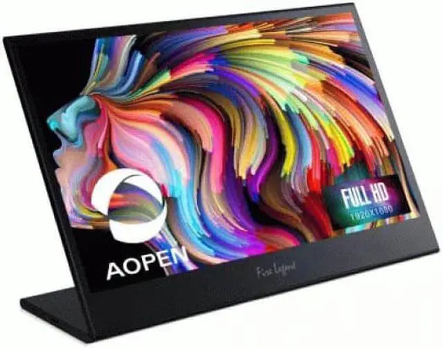 Alt view image 10 of 16 - AOPEN 16PM6Q 15.6" FHD 1920x1080 USB-C Portable IPS Monitor UMZP6AA003