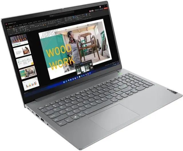 Alt view image 7 of 18 - Lenovo ThinkBook 21DJ0061US 15.6" Touchscreen Notebook - Full HD - 1920 x 1080 - Intel Core i5 12th Gen i5-1240P - 16 GB Total RAM - 512 GB SSD