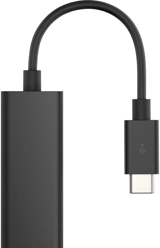 Alt view image 3 of 9 - HP USB-C to RJ45 Adapter G2 (4Z527AA) - USB Type C - 128 MB/s Data Transfer Rate - 1 Port(s) - 1 - Twisted Pair - 1000Base-T - Portable