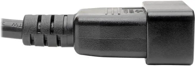 Alt view image 15 of 20 - Tripp Lite Heavy-Duty Power Extension Cord, 15A, 14 AWG (IEC-320-C19 to IEC-320-C20), 3 ft. (1 m) (P036-003-15A)