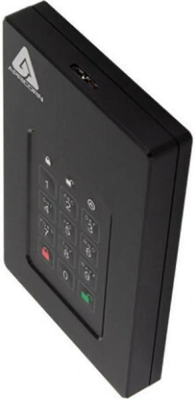 Alt view image 16 of 20 - Apricorn Aegis Fortress 512 GB Solid State Drive External USB 3.0 AFL3S500