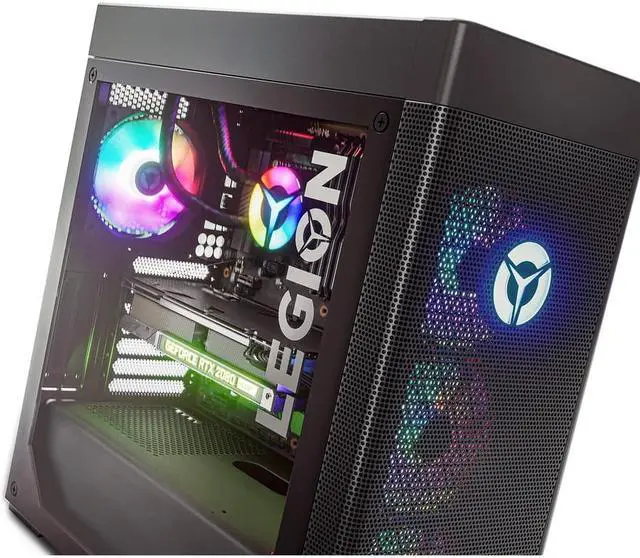 Alt view image 8 of 15 - Lenovo Legion T7 34IAZ7 90S1000JUS Gaming Desktop Computer - Intel Core i9 12th Gen i9-12900K Hexadeca-core (16 Core) 3.20 GHz - 64 GB RAM DDR5 SDRAM - 2 TB M.2 PCI Express NVMe 4.0 x4 SSD - Tower - B