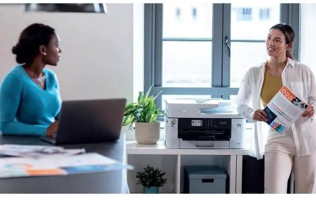 Alt view image 4 of 20 - Brother MFC-J5340DW Wireless All-in-One Printer for Home Office and Small Business High-Speed Color Inkjet Technology