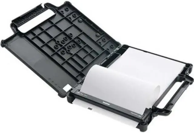 Alt view image 11 of 20 - Brother Rugged Carrying Case (Bi-fold) Brother Printer PA-FFC-810LHC