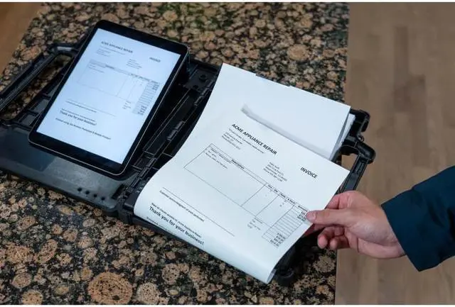 Alt view image 13 of 20 - Brother Rugged Carrying Case (Bi-fold) Brother Printer PA-FFC-810LHC