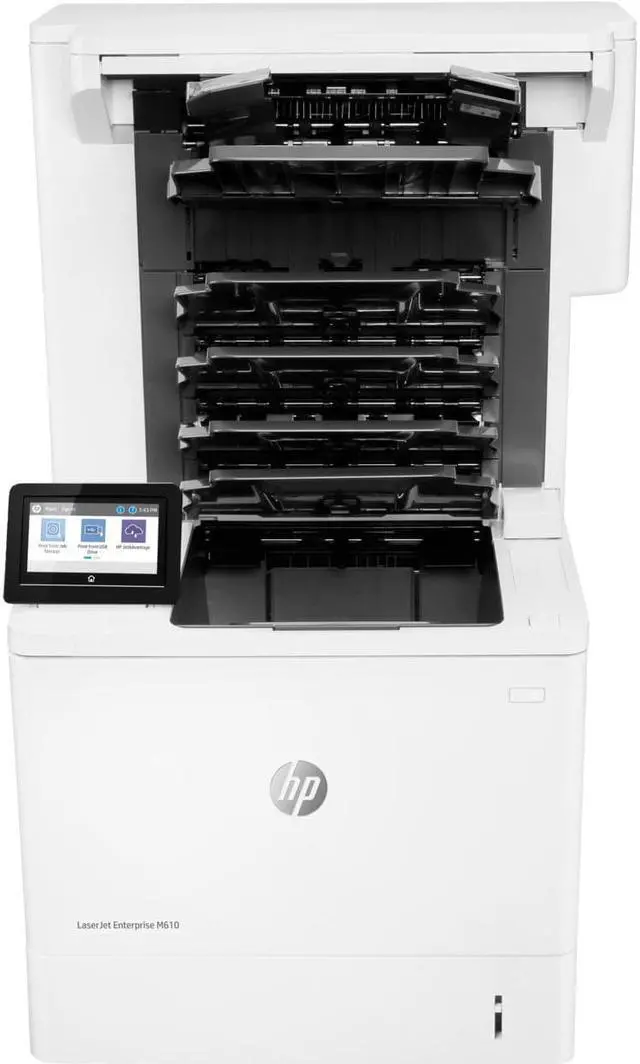 Alt view image 7 of 14 - HP LaserJet Enterprise M610dn Laser Printer 7PS82A#BGJ